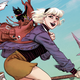 Sabrina flies high in her latest comic book.